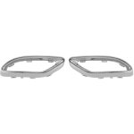 Trywise couvercle d'embout d'�chappement chrom� brillant, garniture de remplacement pour mercedes - benz ...