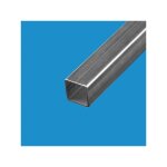 Tube carr� acier 40 mm epaisseur - 2 mm, longueur - 0. 5 m�tre