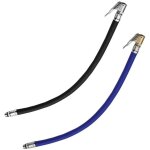 Tube d'extension de gonfleur de pneu, 2 pi�ces tuyau de gonflage pneu voiture, tuyau gonflage pneu, pour ...