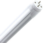 Tube led t8 g13 aluminium 60cm connexion lat�rale 9w 120lm / w 4000k blanc neutre non
