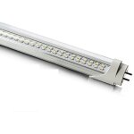 Tube n�on led t8 8w  60 cm  120 smd lumi�re blanche froide ou chaude 6500k ou 3000k - couverture mate ...
