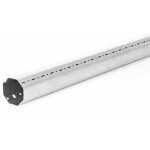 Tube octogonal pour volet roulant lg 1 m - diam. 40mm - recoupable