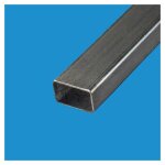 Tube rectangulaire acier 80x40 mm epaisseur - 4 mm, longueur - 4 metres