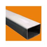 Le roi du fer - tube rectangulaire acier s235 / e220 - 3 metres, dimension - 80 x 40 mm, epaisseur 2 ...