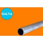 Tube rond en acier galvanisé - Ø42. 4mm et 2mm d'épaisseur - longueur de 2m (200cm). Tube rond en acier galvanisé - Ø42. 4mm et 2mm d'épaisseur - longueur de 2m (200cm).