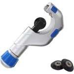 Tube de roulement coupe - tubes 1 / 4 - 2', robuste en acier inoxydable en cuivre pvc cutter avec 2pcs ...