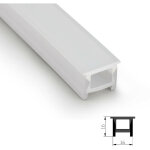 Efectoled - profil� n�on sflex 20x16 courbe verticale pour rubans led ip20 jusqu'� 12 mm 2 m