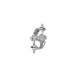 Tubesca comabi ? collier fixe orthogonal en74 ? acier pour �chafaudage r200 / m48 / m368 ? fixation solide ...