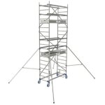 Tubesca comabi - tubesca - comabi - Échafaudage roulant aluminium cross ? longueur 1, 80m - hauteur de ... Tubesca comabi - tubesca - comabi - Échafaudage roulant aluminium cross ? longueur 1, 80m - hauteur de ...