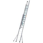 Tubesca - comabi - chelle coulissante  corde 3 plans ? aluminium hr ? longueur 7  16 m
