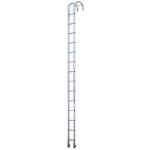 Tubesca - comabi - �chelles simples et d'acc�s pompier � crochets - longueur d�ploy�e 4, 28 m