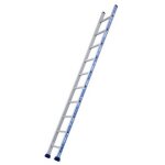 Tubesca - comabi - �chelle simple aluminium montants renforc�s platinium - l 2, 13m x l 0, 36m