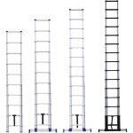 Tubesca comabi - echelle simple tlescopique x'tenso 2 - 4, 40 m