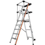 Tubesca comabi - escabeau pirl 5 marches - hauteur max. de travail 3. 17m - 2274155