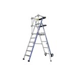Tubesca comabi - escabeau pirl 5 marches - hauteur max. de travail 3. 18m - 2272915