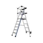 Tubesca comabi - escabeau pirl 6 marches - hauteur max. de travail 3. 41m - 2272906 Tubesca comabi - escabeau pirl 6 marches - hauteur max. de travail 3. 41m - 2272906