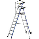 Tubesca comabi - escabeau pirl 8 marches - hauteur max. de travail 3. 87m - 2272908