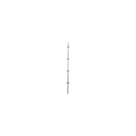 Tubesca comabi - tubesca - comabi - montant m4200 - hauteur 2m - 4 n?uds - pour chafaudage r200 / m368 ...