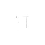 Tubesca - comabi - r�hausse tr�teau - hauteur 1, 20m � 2, 00m pour �chafaudage m49 - r�f: 04501003