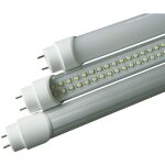 Tubo neon led t8 18w 220v smd potenti tube neon  120 cm  lumi�re froide et / ou chaude - couverture transparen ...