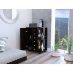 Tuhome concept - chariot de bar, chariot de bar, avec porte - bouteilles et roues 82. 1cm l x 60cm p ... Tuhome concept - chariot de bar, chariot de bar, avec porte - bouteilles et roues 82. 1cm l x 60cm p ...