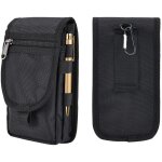 Tui de ceinture pochette tlphone holster, grande pochette smartphone, sacoche ceinture homme multi ...