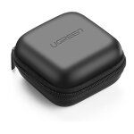 Étui pour écouteurs et accessoires gsm 8x8cm noir Étui pour écouteurs et accessoires gsm 8x8cm noir
