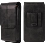 Tui de tlphone en cuir avec passant de ceinture, sac de ceinture pour tlphone portable homme noir, ...