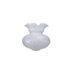 Tulipe en verre c�rdoba transparent 16x15cm ouverture 5cm