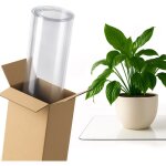 Tulup - film de protection, nappe cristal, protection table ou meuble, imperm�able, rectangulaire nappe ...