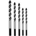 Tuserxln - 5 pcs foret, foret de ma�onnerie en carbure de tungst�ne set pour m�tal acier, tuile de c�ramique ...