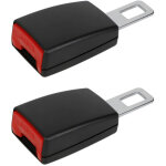 2 pices boucle de ceinture de scurit rallonge de ceinture de scurit sangles de fixation universelles ...