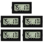 Thermometre frigo, mini digital lcd thermomtre temprature