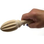 Tuserxln - presse - citron en bois, 15 cm, pressage facile des citrons et des oranges, presse - agrumes ...