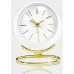 Tuserxln - r�veil r�tro analogique sans tic - tac, avec veilleuse, silencieux, � piles, facile � utiliser ...