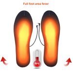 Tuserxln - usb rechargeables de chaussures, semelles chauffantes pour homme et femme , r�glable semelle ...