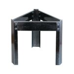 Tuttacasa - socle tripode pour f�ts d'huile en acier peint - salon