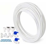 Tuyau d'alimentation en eau - kit de connexion pour rfrigrateur samsung double porte de style europen, ...