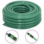 Vidaxl - tuyau d'arrosage avec jeu de raccords vert 0, 75' 30 m pvc