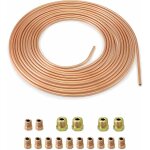 Ersandy - tuyau de cuivre de frein 7. 6 m, tuyau de frein tube, od 4. 76 mm, id 3. 3 mm avec 16 écrous ... Ersandy - tuyau de cuivre de frein 7. 6 m, tuyau de frein tube, od 4. 76 mm, id 3. 3 mm avec 16 écrous ...