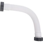 Tuyau flexible de rechange pour filtre de piscine, tuyau de pompe de piscine, tuyau d'aspiration?blanc?40. ...