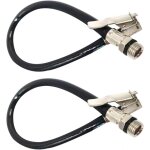 Tuyau de gonflage, embout de gonflage, adaptateur de gonflage avec tuyau en caoutchouc flexible, convient ...