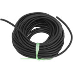 Tuyau en latex naturel de 10 m�tres pour chasse et accessoires ext�rieurs - noir