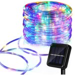Einfeben tuyau de lumière solaire tuyau de lumière led chaîne lumineuse filet de lumière extérieure rgb ... Einfeben tuyau de lumière solaire tuyau de lumière led chaîne lumineuse filet de lumière extérieure rgb ...