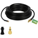 Tuyau pour nettoyeur haute pression tuyau déboucheur flexible noir nettoyage de canalisations 10m - tolletour ... Tuyau pour nettoyeur haute pression tuyau déboucheur flexible noir nettoyage de canalisations 10m - tolletour ...