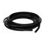 Tuyau plastique noir produits chimiques �10x16, le m�tre