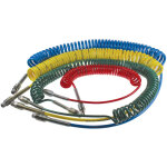 Legris - tuyau spiral� 1471u, avec raccord r 1 / 4, bleu, diam. ext 6mm, long. 4m ( prix pour 1 )