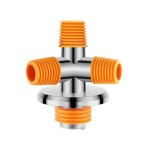 Tuyau de vidange de sol for machine � laver, tee 2 en 1, d�odorant, lavabo d'�gout, connecteur de tuyau ...