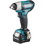 Tw141dsmj visseuse à choc sans fil 12 v / 2x 4, 0 ah batterie + chargeur en makpac - makita Tw141dsmj visseuse à choc sans fil 12 v / 2x 4, 0 ah batterie + chargeur en makpac - makita