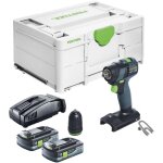 Txs 18 - basic perceuse - visseuse sans fil 18 v 40 nm brushless + 2x batterie 4, 0 ah + chargeur rapide ...